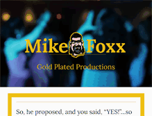 Tablet Screenshot of mikefoxx.com